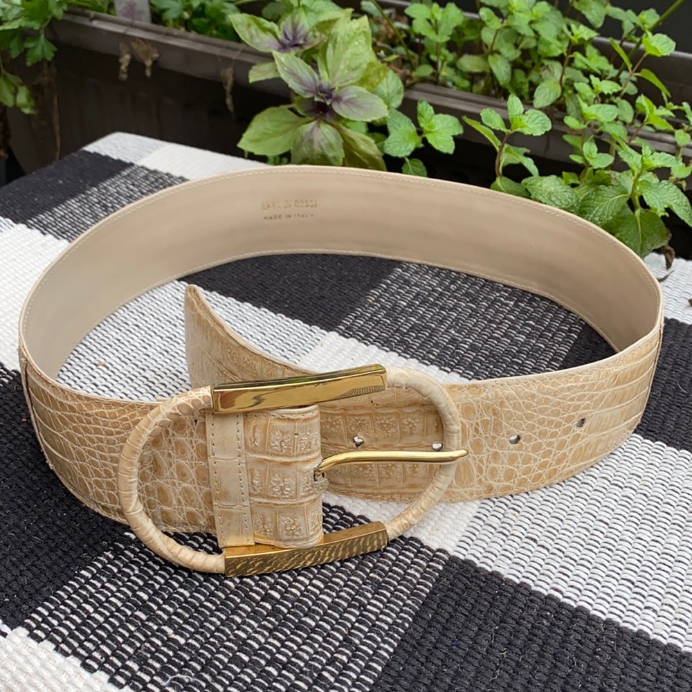 Anna Di Rossi Made in Italy Crocodile belt